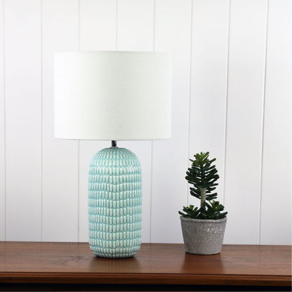 Ceramic Table Lamp with Shade - Hurley
