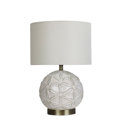 Ceramic Table Lamp with Shade - Ariel
