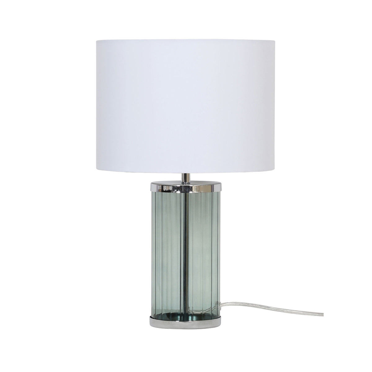 Green Glass Table Lamp - Nizio Green