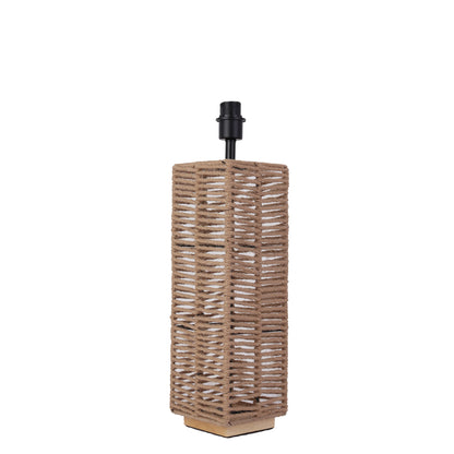 Rope Wrapped Lamp Base - Halyard