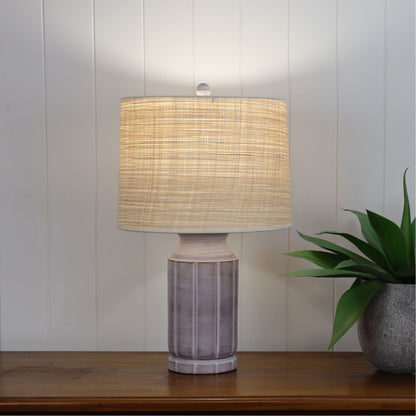 Textured Lamp with Harp Shade - Stote