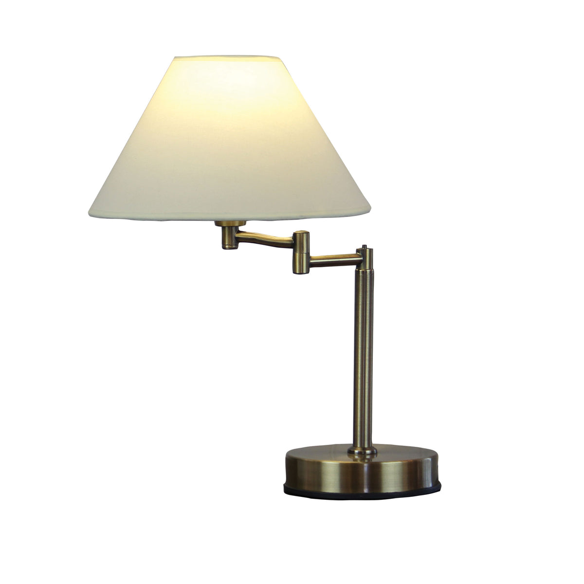 On-Off Touch Lamp Antique Brass - Zoe Antique Brass