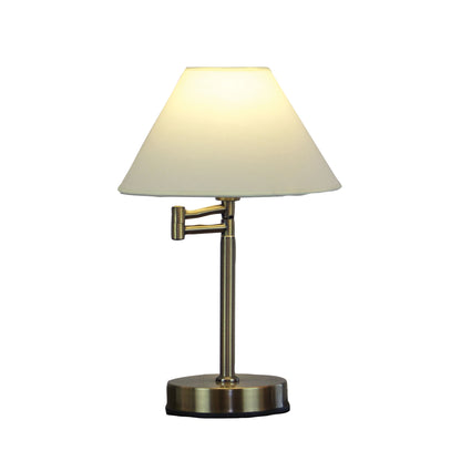 On-Off Touch Lamp Antique Brass - Zoe Antique Brass