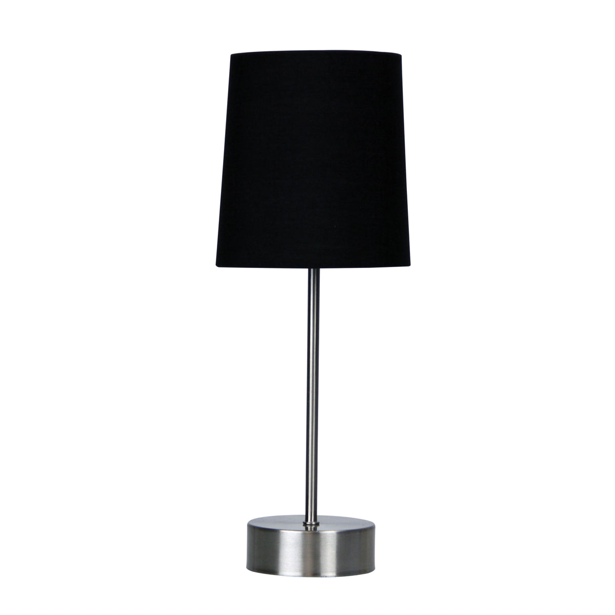 On-Off Touch Lamp Black Shade - Lancet Black