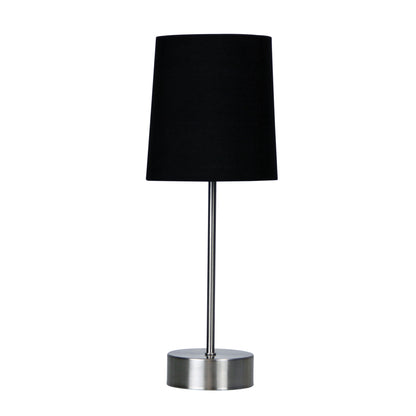 On-Off Touch Lamp Black Shade - Lancet Black