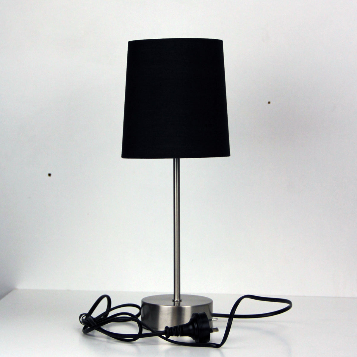 On-Off Touch Lamp Black Shade - Lancet Black