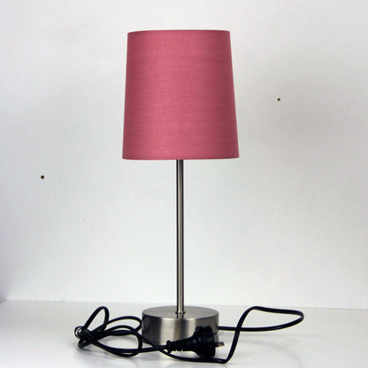On-Off Touch Lamp Pink Shade - Lancet Pink