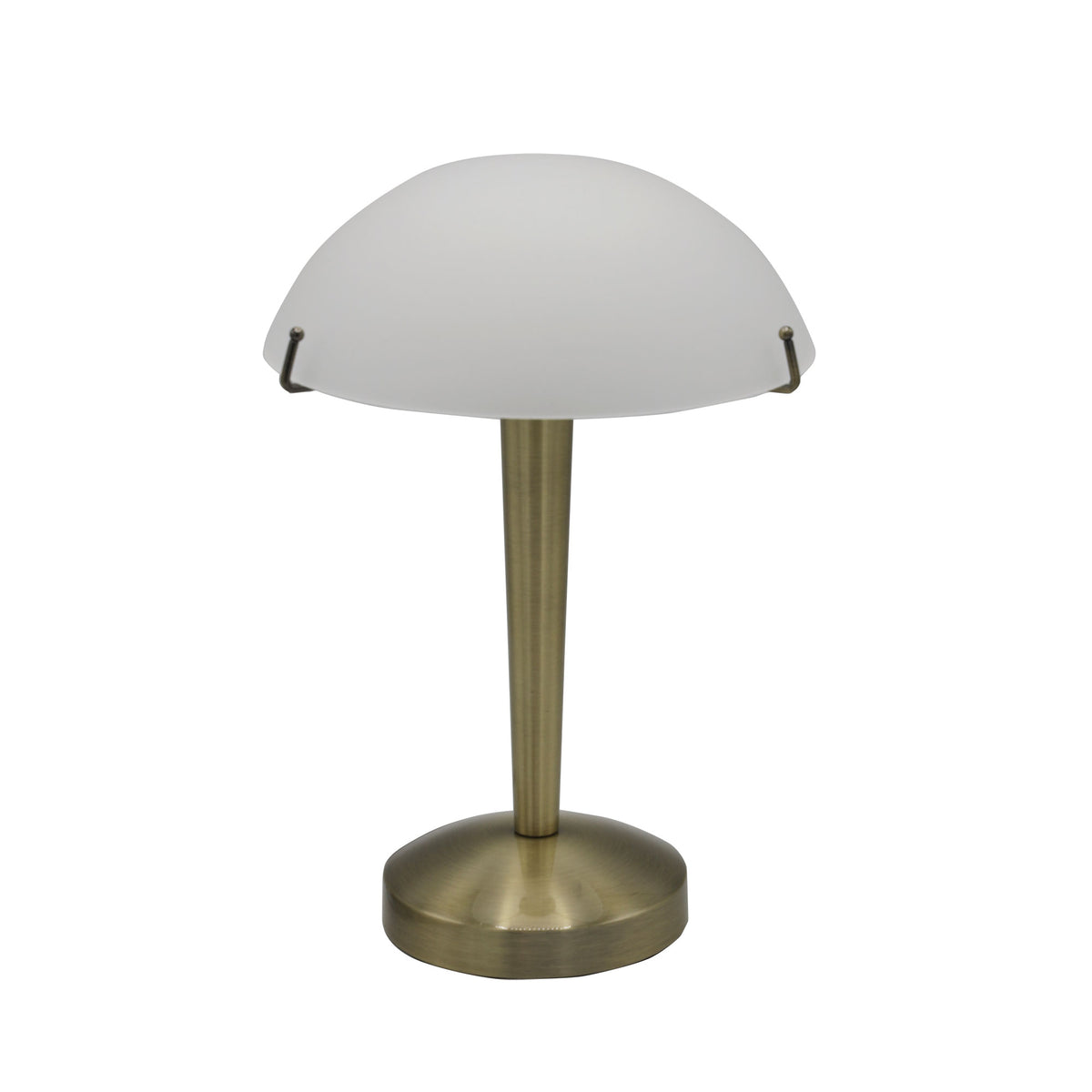 On-Off Antique Brass Touch Lamp - Ruby Antique Brass