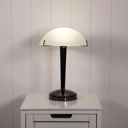 On-Off Gunmetal Touch Lamp - Ruby Gunmetal