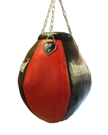 Morgan Wrecking Ball Punch Bag - Red/Black (Unfilled)