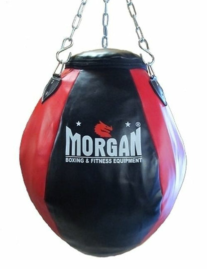 Morgan Wrecking Ball Punch Bag - Red/Black (Unfilled)