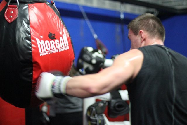 Morgan Wrecking Ball Punch Bag - Red/Black (Unfilled)