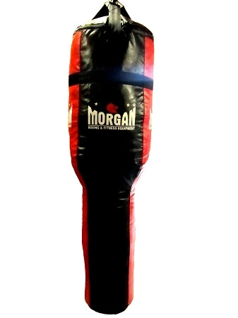Morgan Angle Punch Bag - Red/Black (Unfilled)