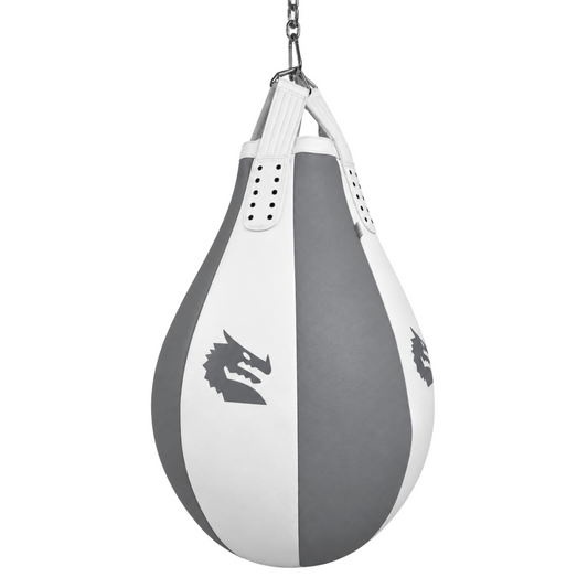 Morgan White Knight Super Tear Drop Punch Bag (Unfilled)