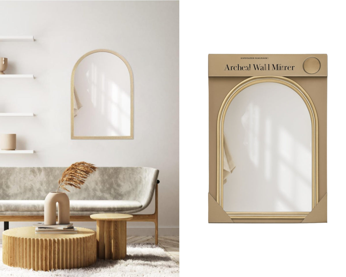 Ps Arched Wall Mirror 60x90cm