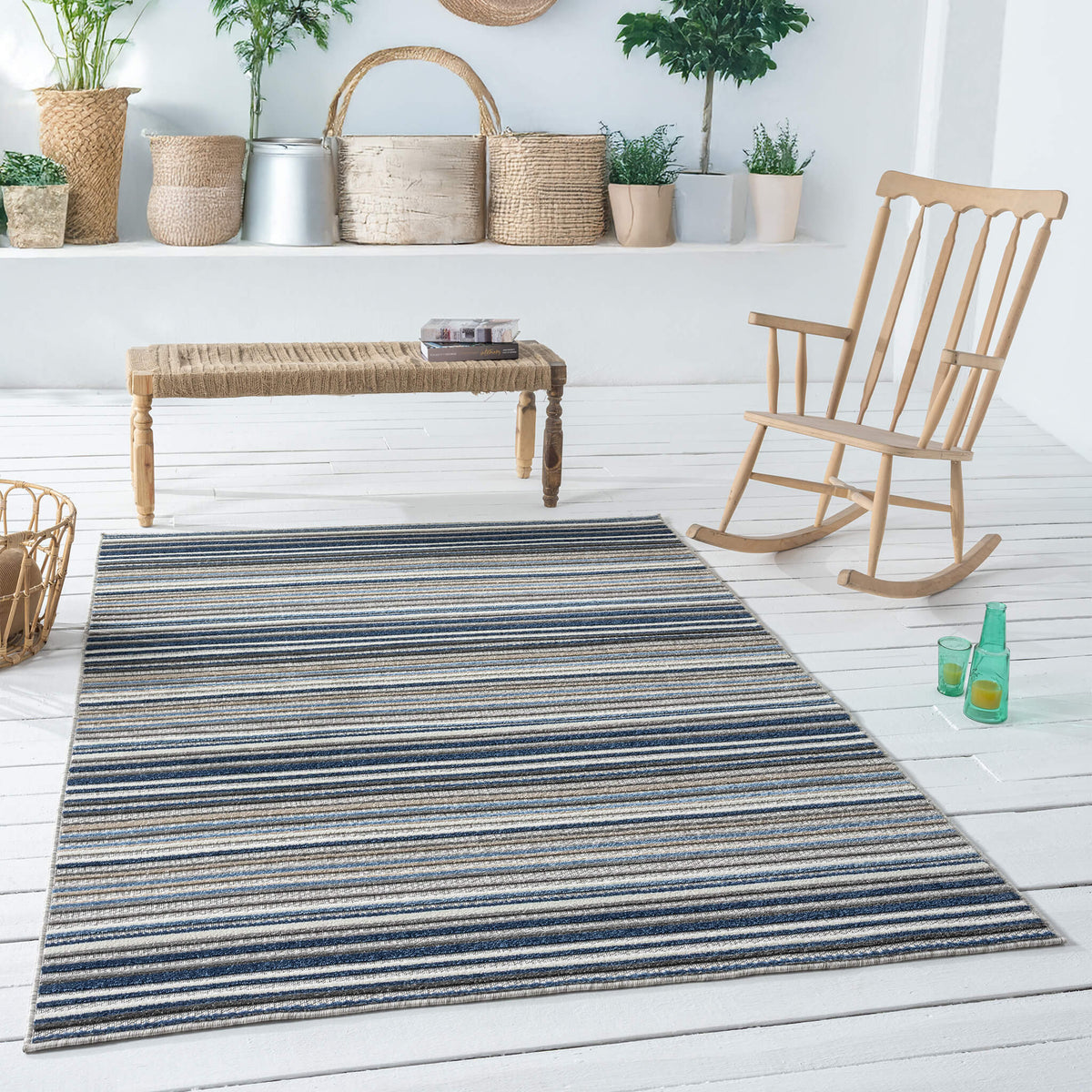 Paradise 530 Cloud Indoor Outdoor Modern Rug