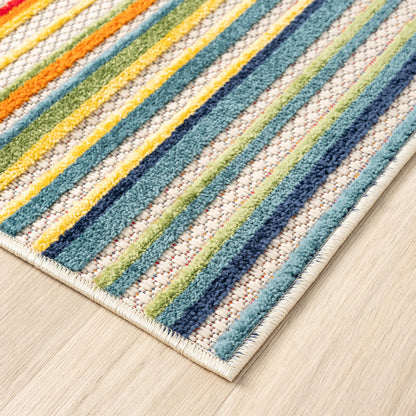 Paradise 530 Multi Indoor Outdoor Modern Rug