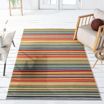 Paradise 530 Multi Indoor Outdoor Modern Rug