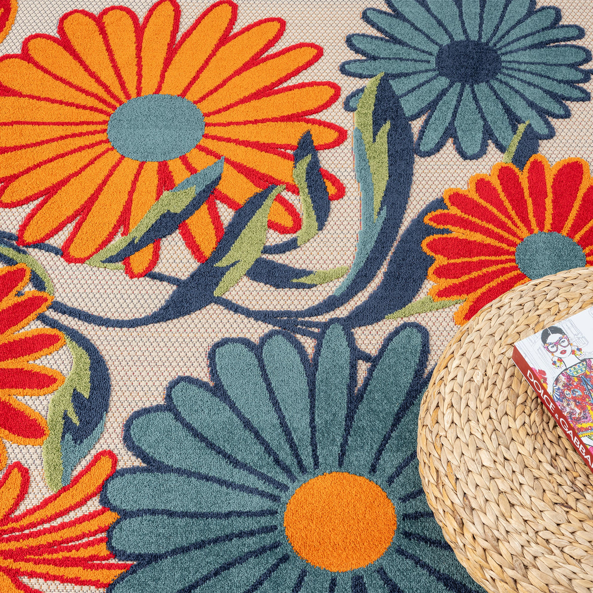 Paradise 536 Multi Indoor Outdoor Modern Rug