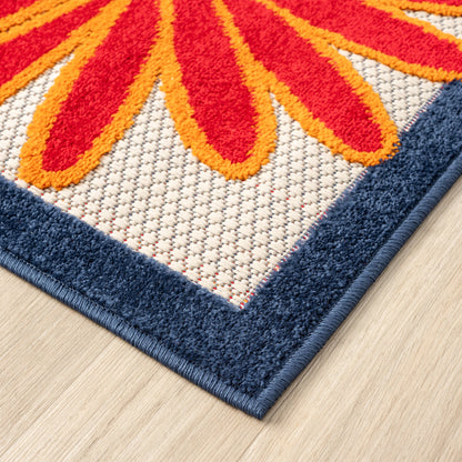Paradise 536 Multi Indoor Outdoor Modern Rug
