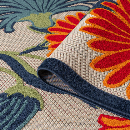 Paradise 536 Multi Indoor Outdoor Modern Rug