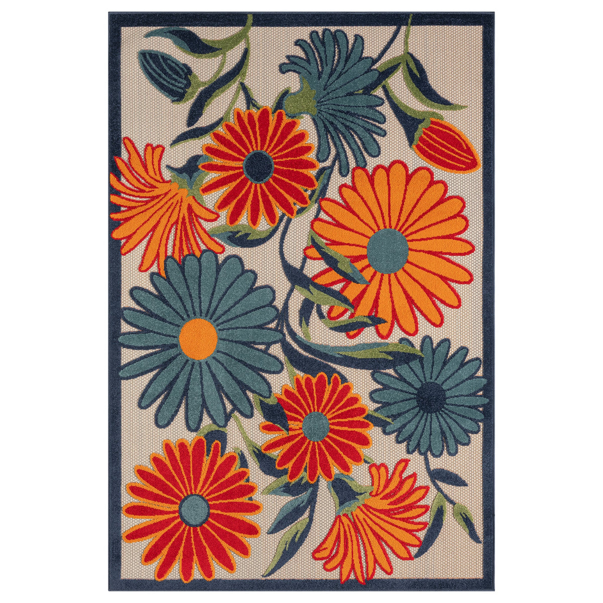 Paradise 536 Multi Indoor Outdoor Modern Rug