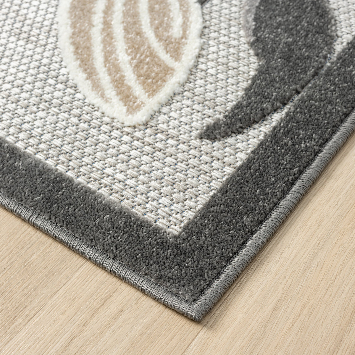 Paradise 537 Silver Indoor Outdoor Modern Rug