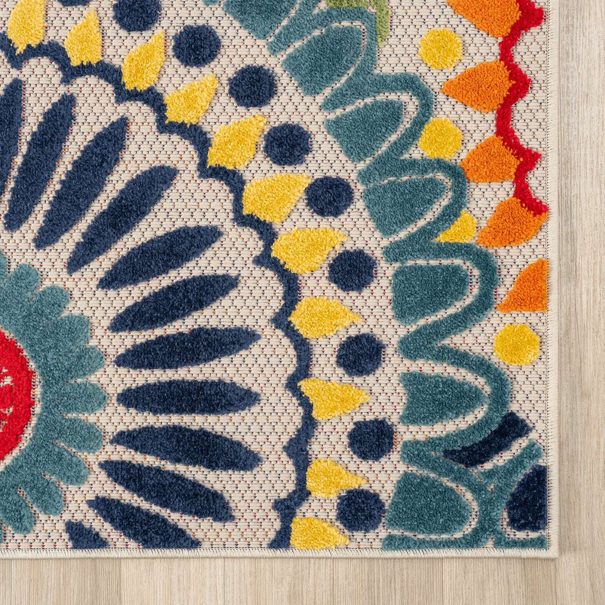 Paradise 538 Multi Indoor Outdoor Modern Rug