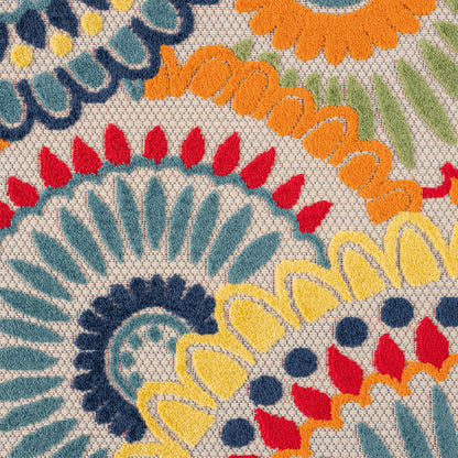 Paradise 538 Multi Indoor Outdoor Modern Rug