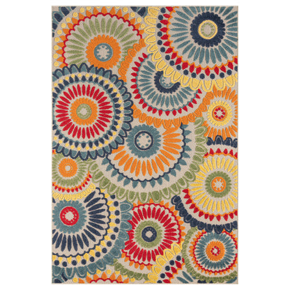Paradise 538 Multi Indoor Outdoor Modern Rug