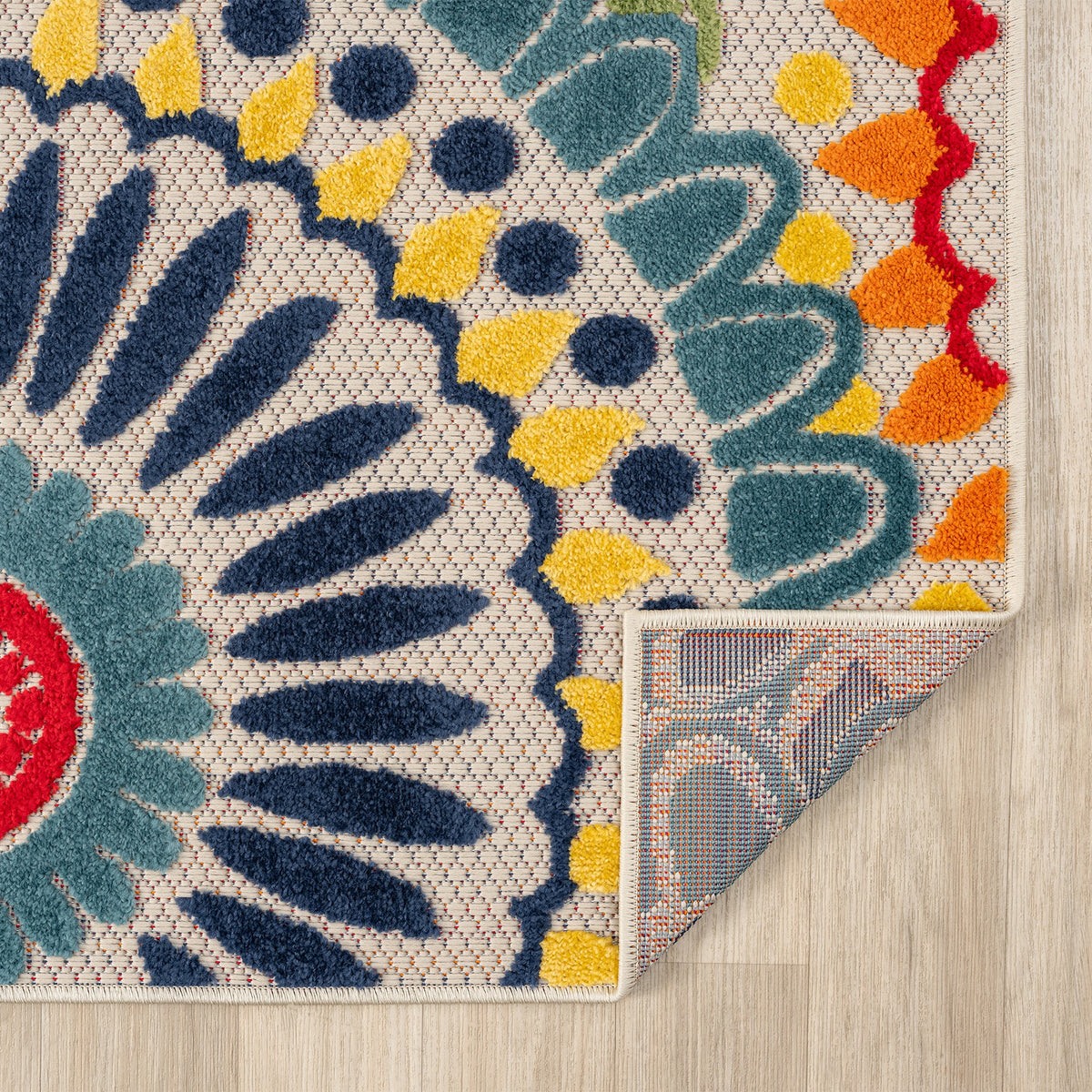 Paradise 538 Multi Indoor Outdoor Modern Rug
