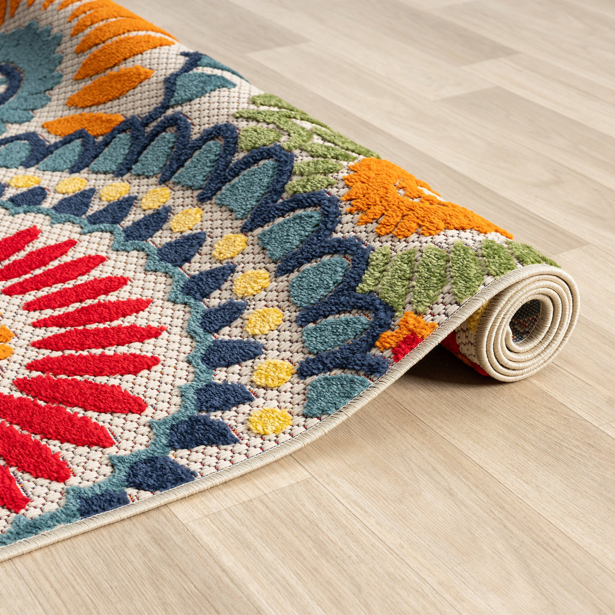 Paradise 538 Multi Indoor Outdoor Modern Rug