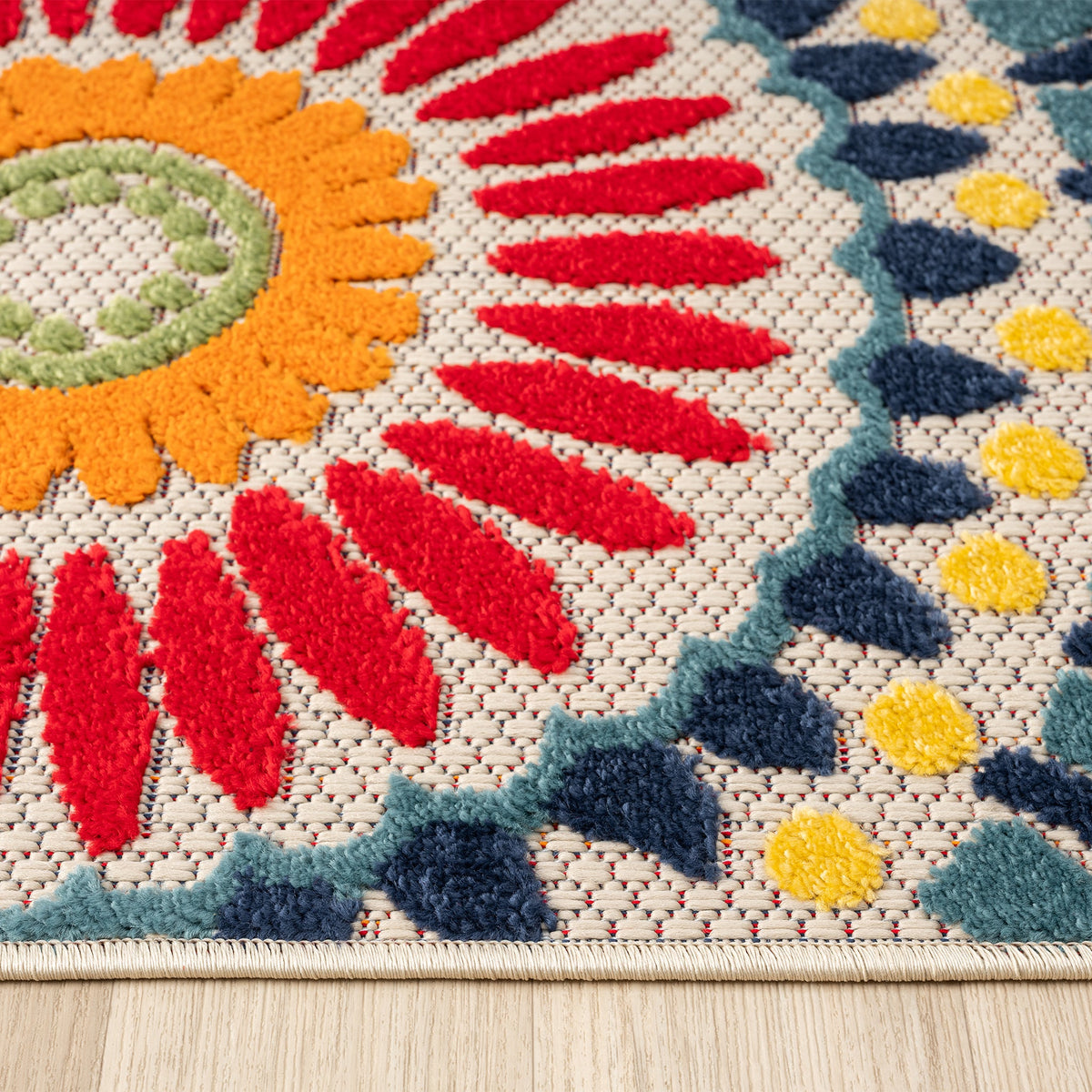Paradise 538 Multi Indoor Outdoor Modern Rug