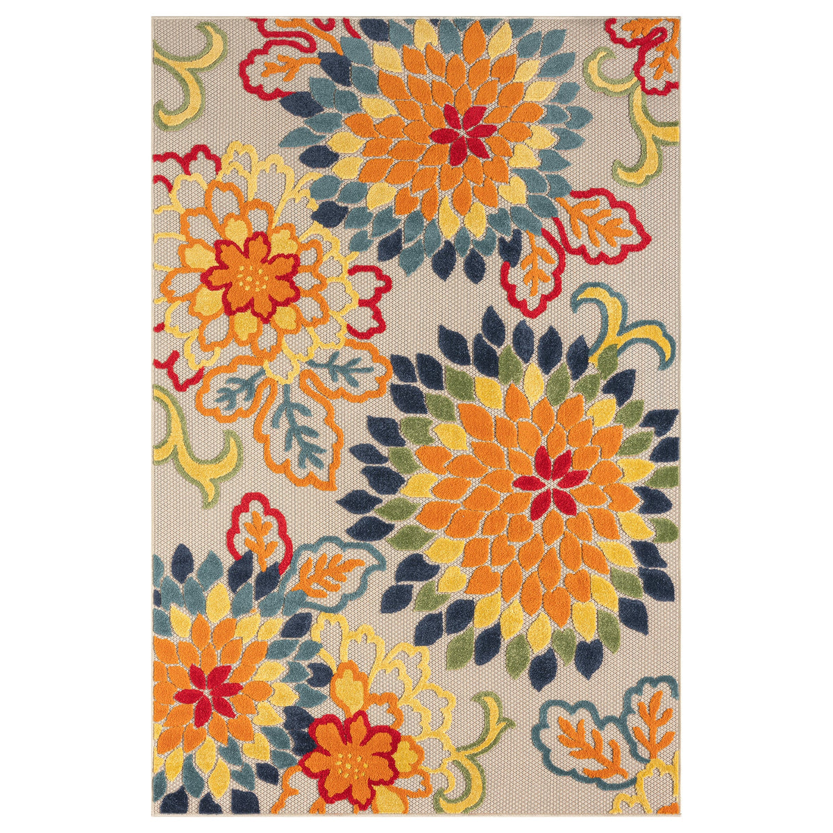 Paradise 539 Multi Indoor Outdoor Modern Rug