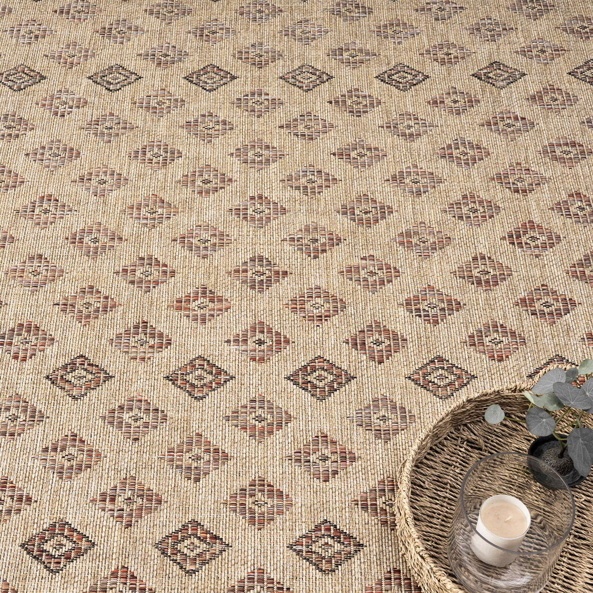 Park 562 Fawn Indoor Outdoor Modern Rug
