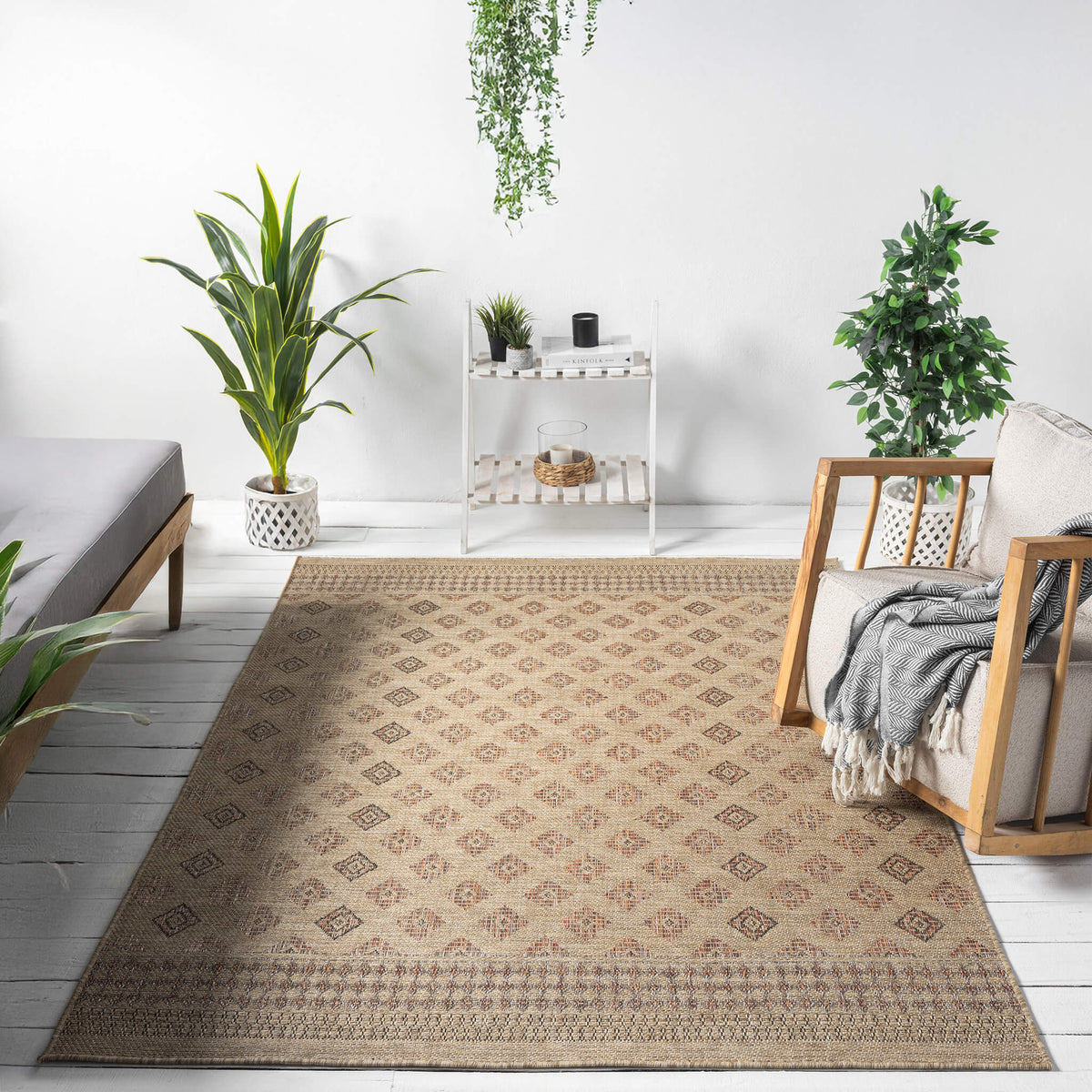 Park 562 Fawn Indoor Outdoor Modern Rug