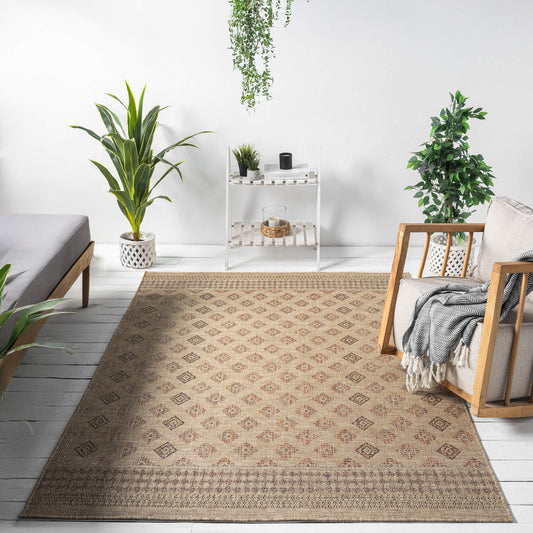 Park 562 Fawn Indoor Outdoor Modern Rug