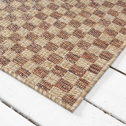 Park 565 Taupe Indoor Outdoor Modern Rug