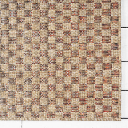 Park 565 Taupe Indoor Outdoor Modern Rug