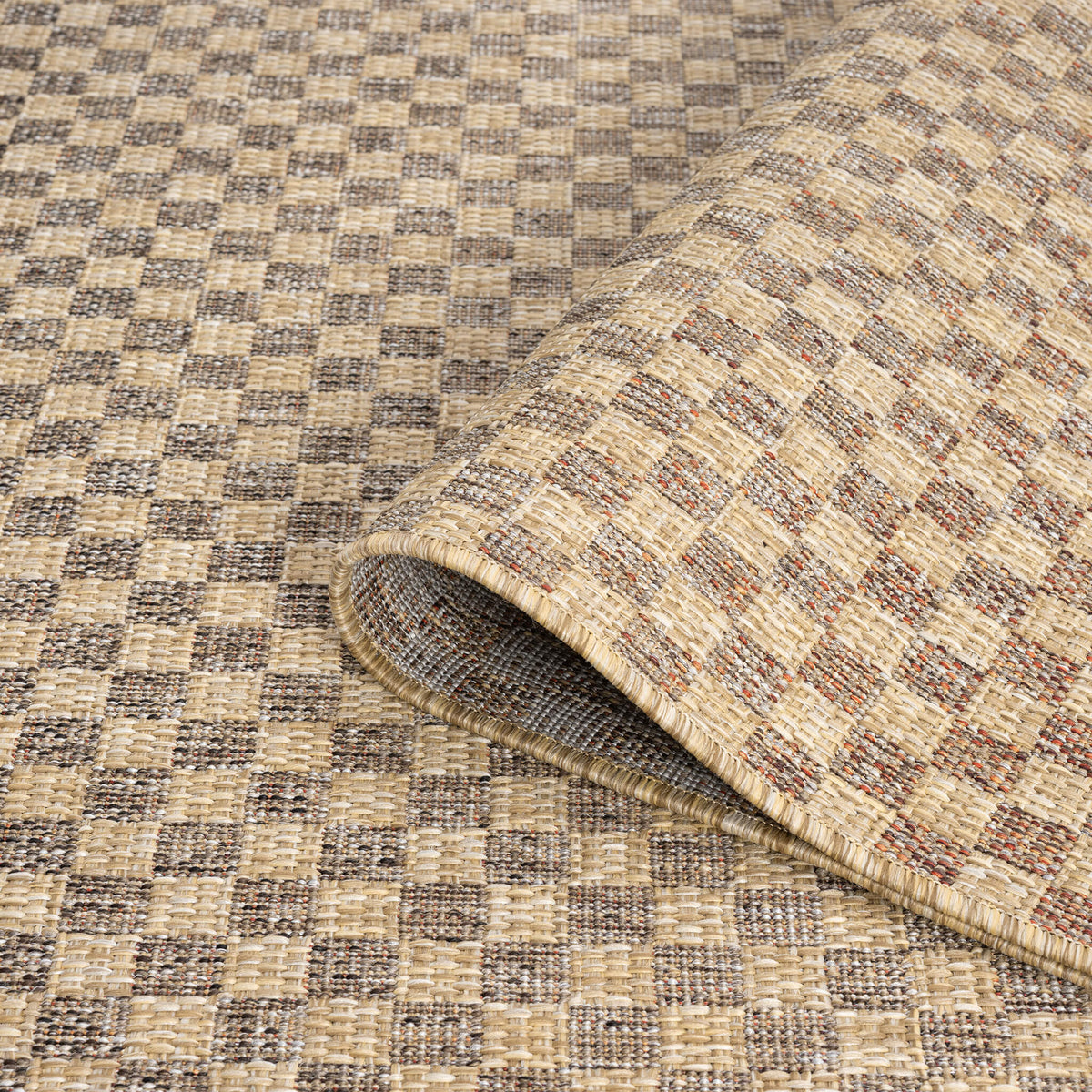 Park 565 Taupe Indoor Outdoor Modern Rug