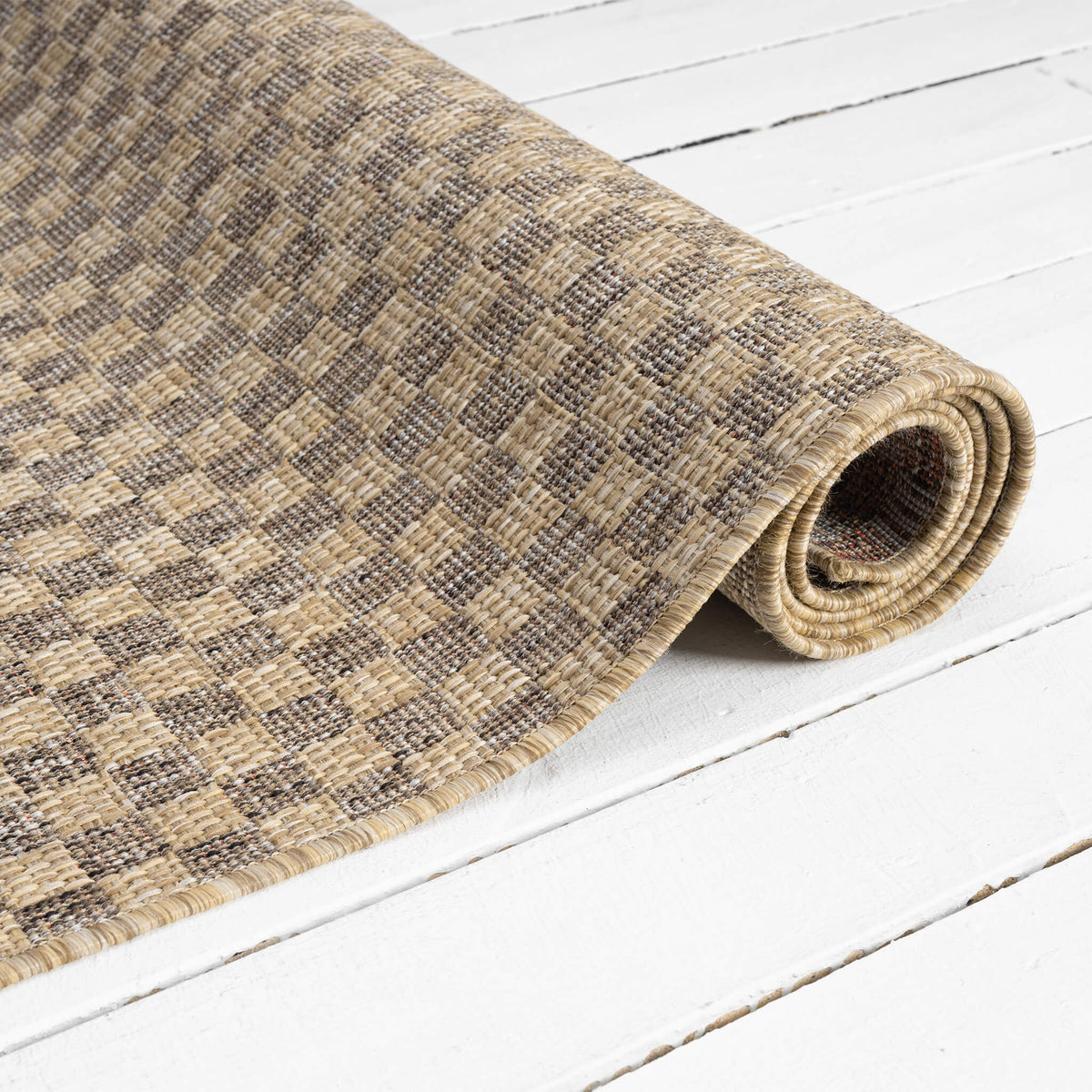 Park 565 Taupe Indoor Outdoor Modern Rug