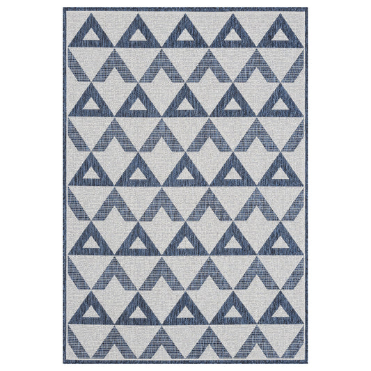 Patio 457 Indigo Indoor Outdoor Indoor/Outdoor, Flatweave Rug