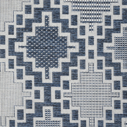 Patio 459 Arctic Indoor Outdoor Indoor/Outdoor, Flatweave Hallway Runner