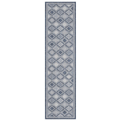Patio 459 Arctic Indoor Outdoor Indoor/Outdoor, Flatweave Hallway Runner