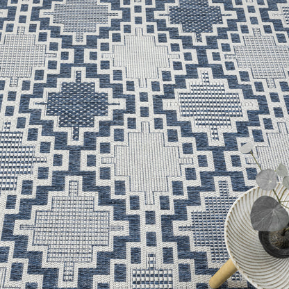 Patio 459 Arctic Indoor Outdoor Indoor/Outdoor, Flatweave Rug