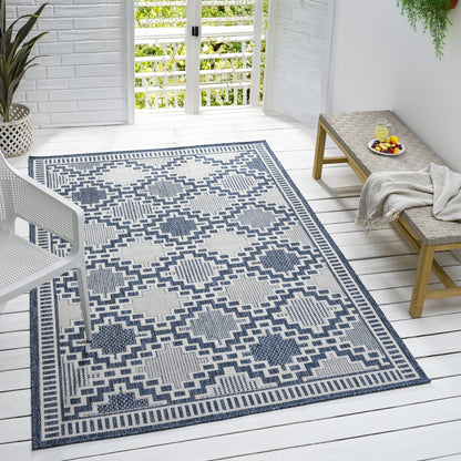 Patio 459 Arctic Indoor Outdoor Indoor/Outdoor, Flatweave Rug