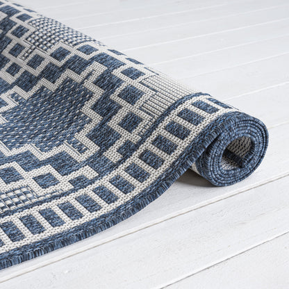 Patio 459 Arctic Indoor Outdoor Indoor/Outdoor, Flatweave Rug