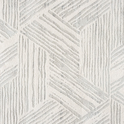 Portland 840 Lt Grey Modern Hallway Runner
