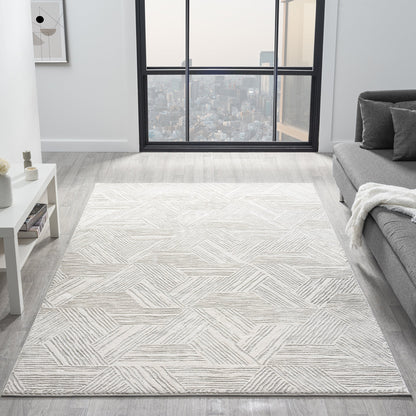 Portland 840 Lt Grey Modern Rug