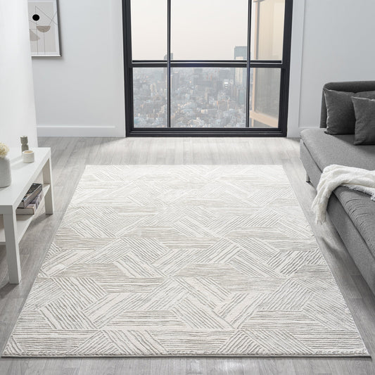 Portland 840 Lt Grey Modern Rug